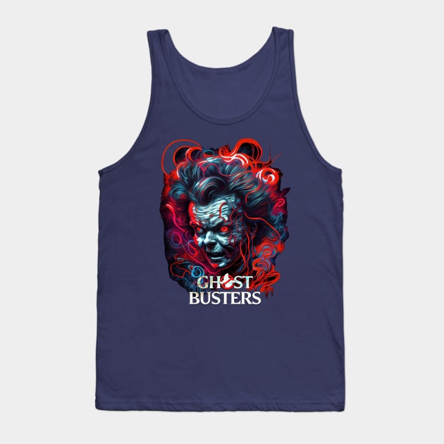 Ghost Busters Fan Art T-Shirt Design Tank Top by GlossyEmpress